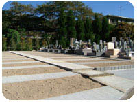 洛北寺院墓地